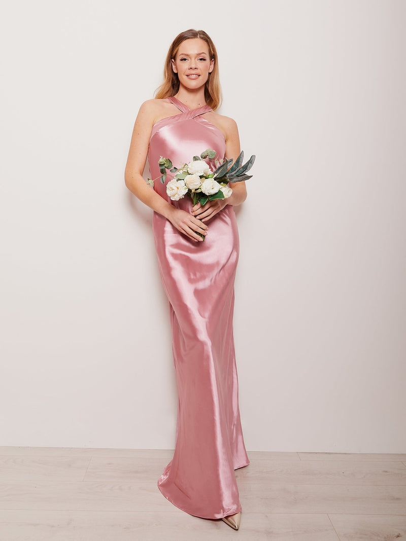 Alysia Satin - Dusty Rose - Dress 2 Party