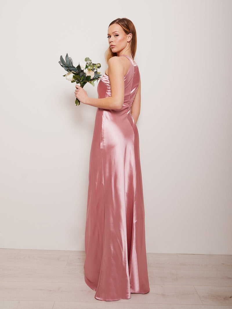 Alysia Satin - Dusty Rose - Dress 2 Party