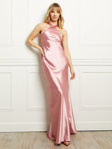 Alysia Satin - Dusty Rose - Dress 2 Party