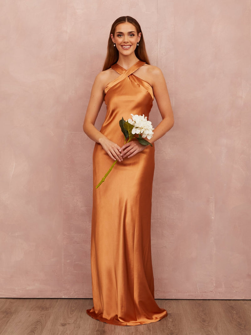 Alysia - Terracotta - Dress 2 Party