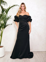 Eloise - Black Flattering Event Gown - Dress 2 Party