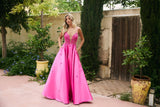 Faye - Sherbet Pink Prom Ball Gown - Dress 2 Party