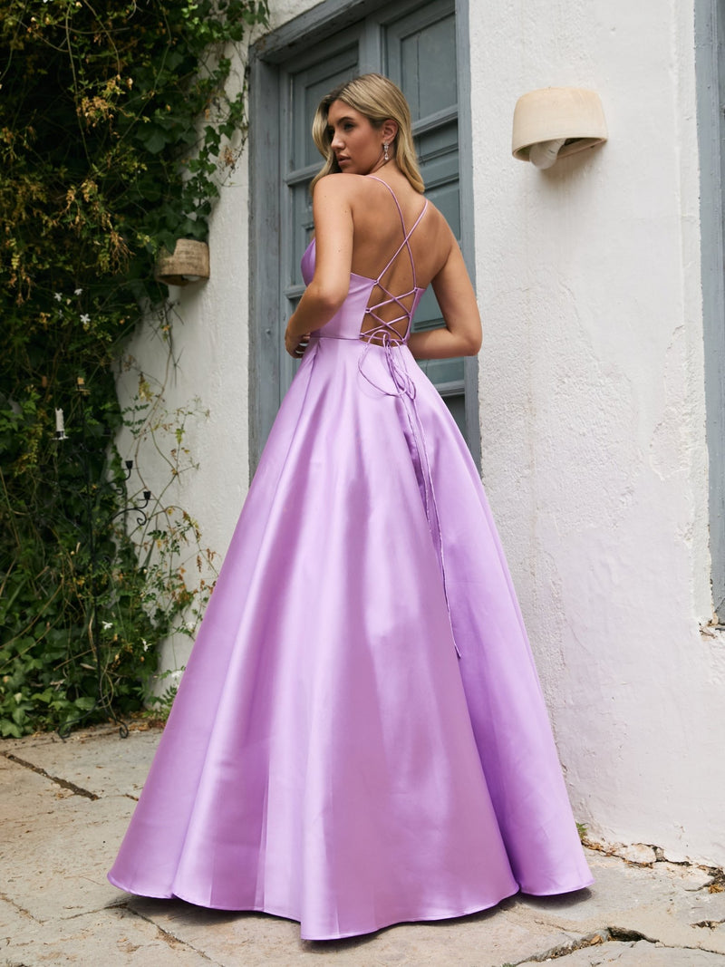 Fiona - Lilac Sweetheart Ball Gown - Dress 2 Party