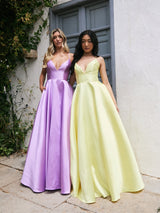 Fiona - Lilac Sweetheart Ball Gown - Dress 2 Party