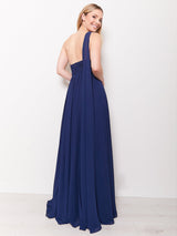 Isadore Georgette - Navy - Dress 2 Party