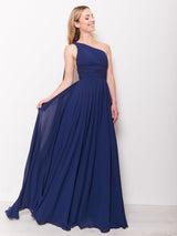 Isadore Georgette - Navy - Dress 2 Party