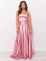 Kitty Satin - Dusty Rose - Dress 2 Party