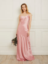 Tamora Satin - Dusty Rose - Dress 2 Party